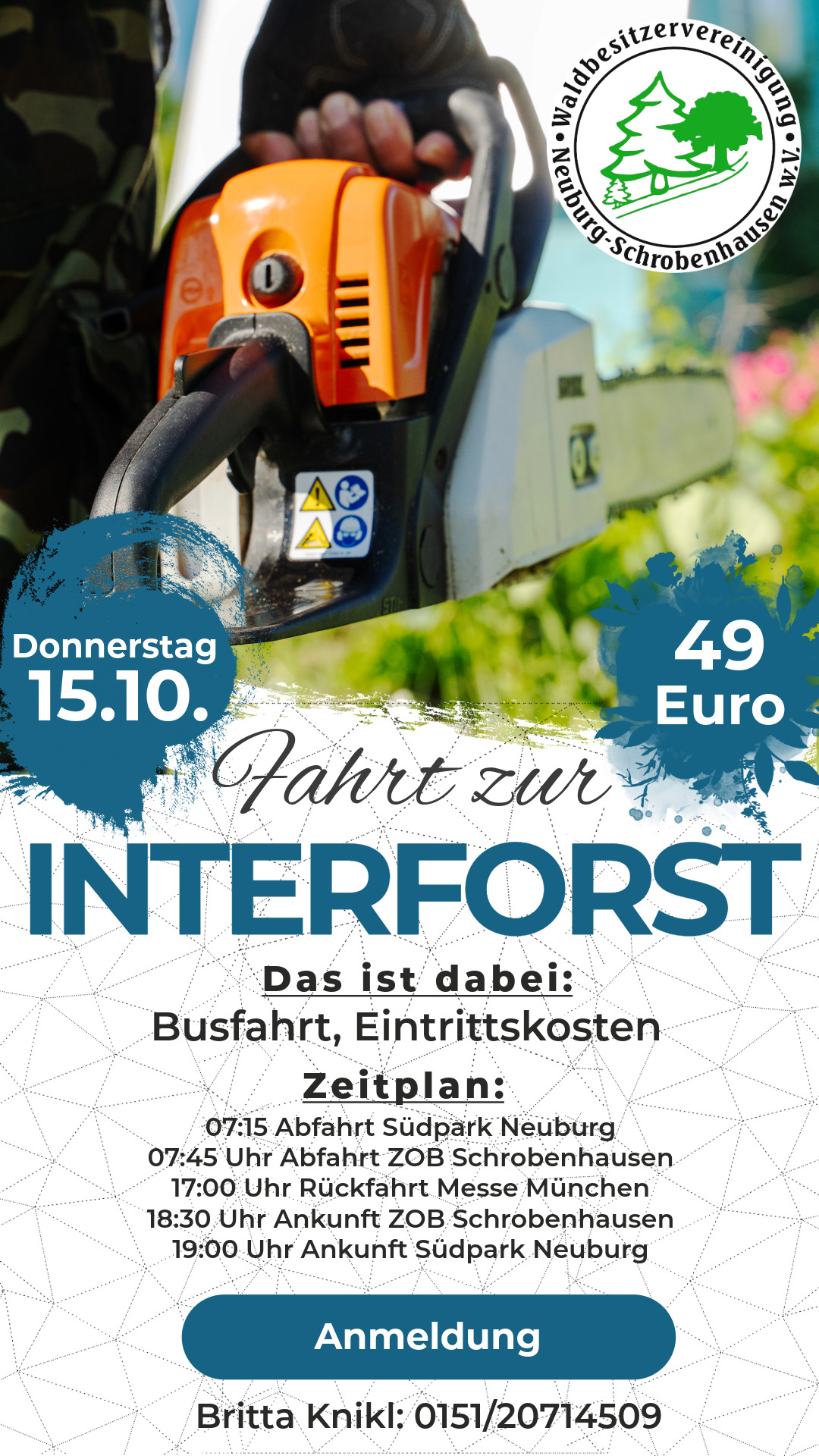 Tagesfahrt Interforst